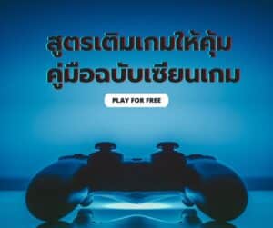 สูตรเติมเกมให้คุ้ม.. คู่มือฉบับเซียนเกม